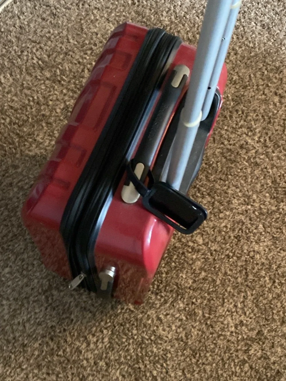 Brookstone hard plastic Suitcase
